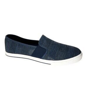 Lauren Ralph Lauren Jinny Slip-On Sneakers Navy Size 10
